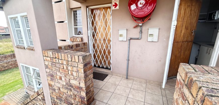 SECURED 2 BEDROOM TOWNHOUSE AVAILABLE IN TERENURE